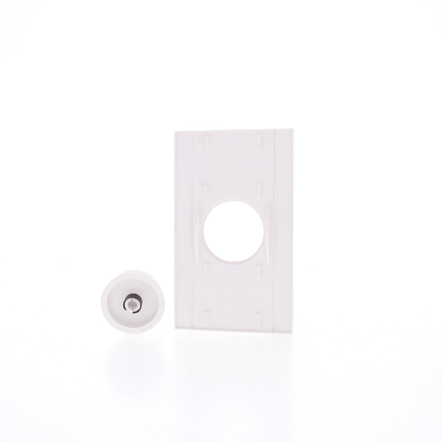 Hubbell AR1W White Replacement Faceplate for 600/1000W Architectural Dimmer