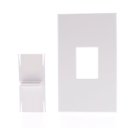 Hubbell AS1W White Replacement Faceplate for 600/1000W Architectural Dimmer