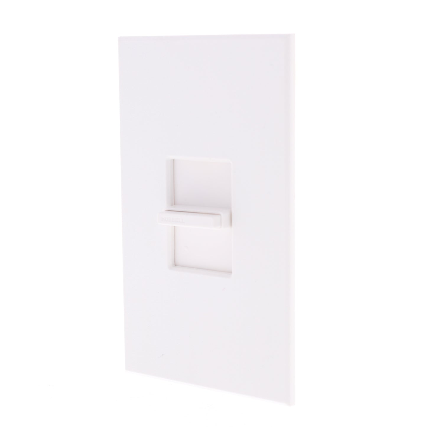 Hubbell AS1W White Replacement Faceplate for 600/1000W Architectural Dimmer