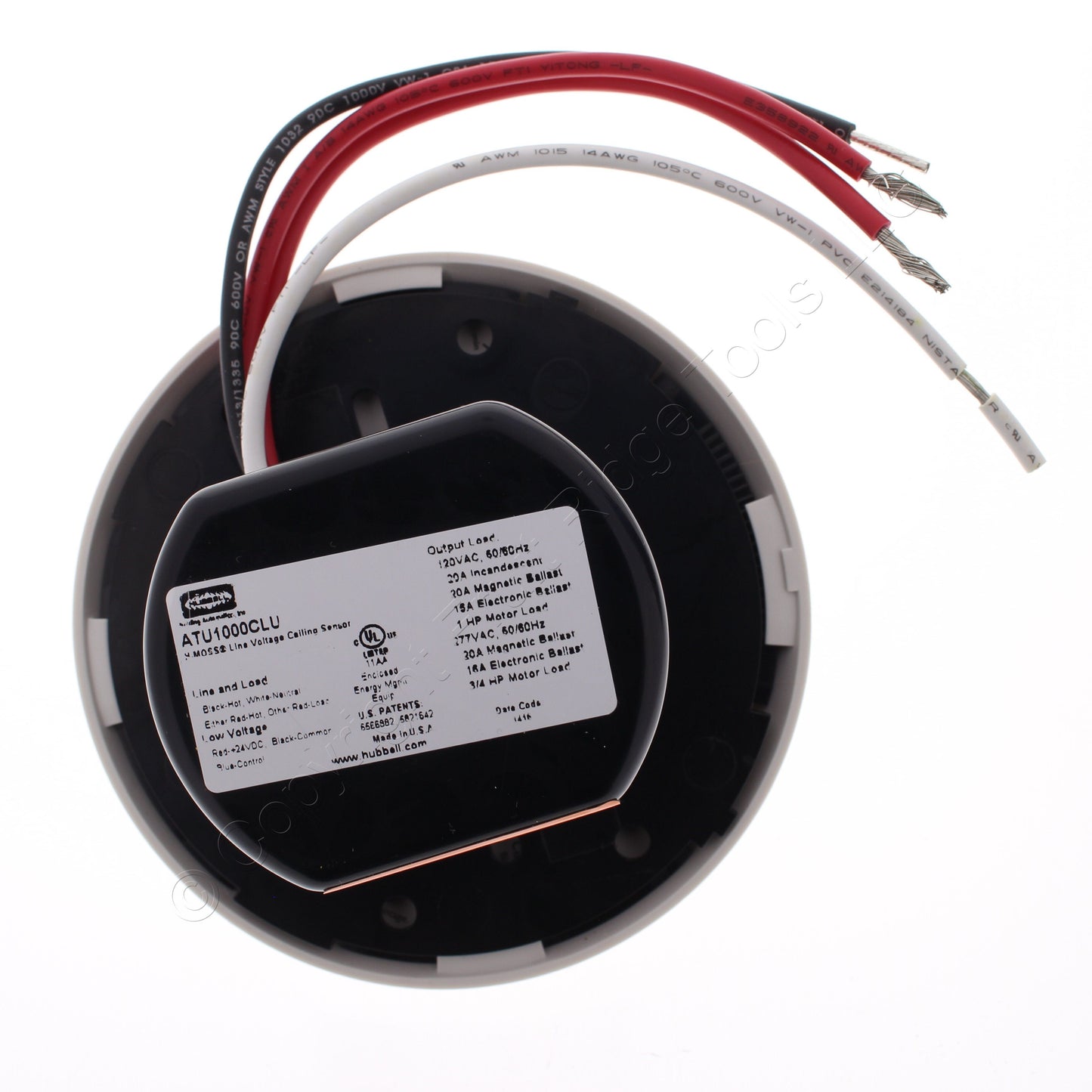 Hubbell ATU1000CLU Motion Sensor Occupancy Adaptive Ultrasonic 120V 1000ft�