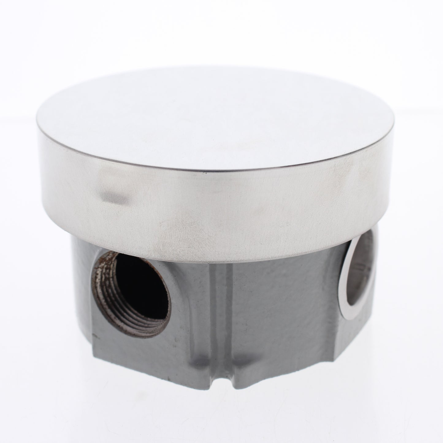 Hubbell B2520 Adjustable Concrete 3" x 2.63" Floor Box Round Shallow 16.8 Cu In