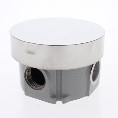 Hubbell B2520 Adjustable Concrete 3" x 2.63" Floor Box Round Shallow 16.8 Cu In