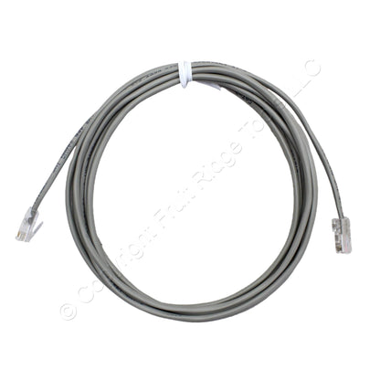 Hubbell Double End Phone Jumper Cord 4 Pair 8 Position 10Ft RJ45 BMD04P24J10DE