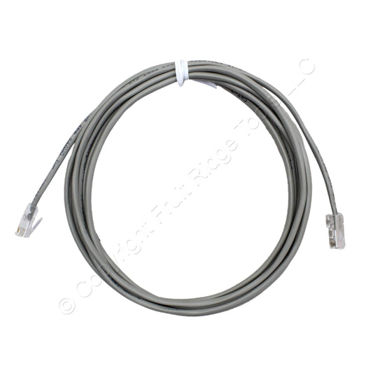 Hubbell Double End Phone Jumper Cord 4 Pair 8 Position 10Ft RJ45 BMD04P24J10DE