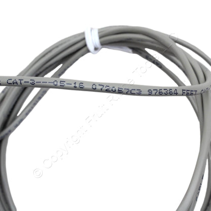 Hubbell Double End Phone Jumper Cord 4 Pair 8 Position 10Ft RJ45 BMD04P24J10DE