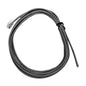 Hubbell Single End Phone Jumper Cord 4 Pair 8 Position 10Ft RJ45  BMD04P24J10SE