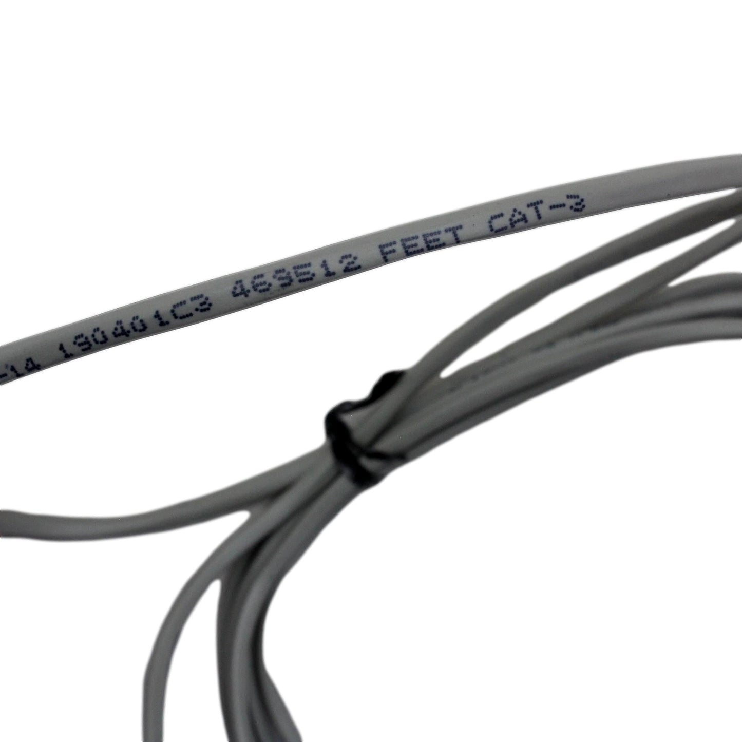 Hubbell Single End Phone Jumper Cord 4 Pair 8 Position 10Ft RJ45  BMD04P24J10SE