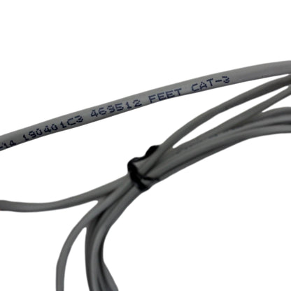 Hubbell Single End Phone Jumper Cord 4 Pair 8 Position 10Ft RJ45  BMD04P24J10SE