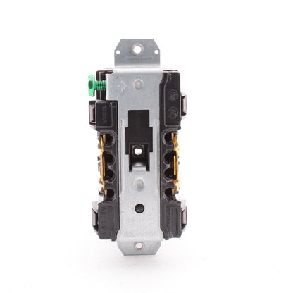 Hubbell Brown Earless Commercial Duplex Receptacle Outlet 20A 125V BULK BR20M1