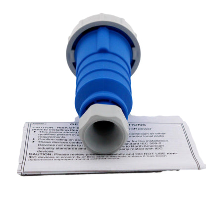 Hubbell C316C6W Watertight Pin & Sleeve Connector Female Plug 16A 200-250V 2P3W