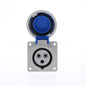 Hubbell C316R6W Watertight IEC Pin & Sleeve Receptacle Outlet 16A 200-250V 2P3W