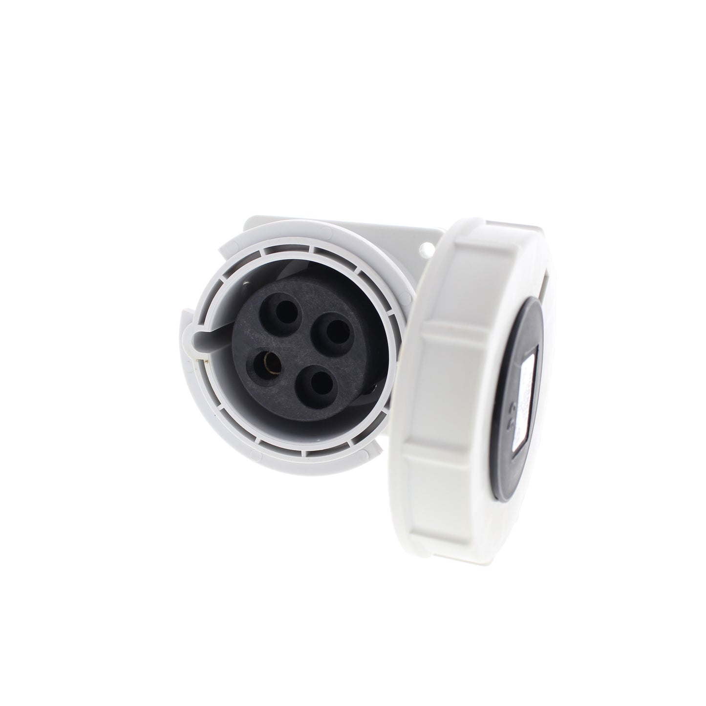 Hubbell C430R5W Watertight IEC Pin & Sleeve Receptacle 30A 600V 3Ø Outlet 3P4W