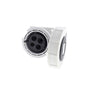 Hubbell C430R5W Watertight IEC Pin & Sleeve Receptacle 30A 600V 3Ø Outlet 3P4W
