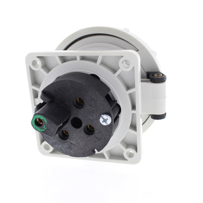 Hubbell C430R5W Watertight IEC Pin & Sleeve Receptacle 30A 600V 3Ø Outlet 3P4W