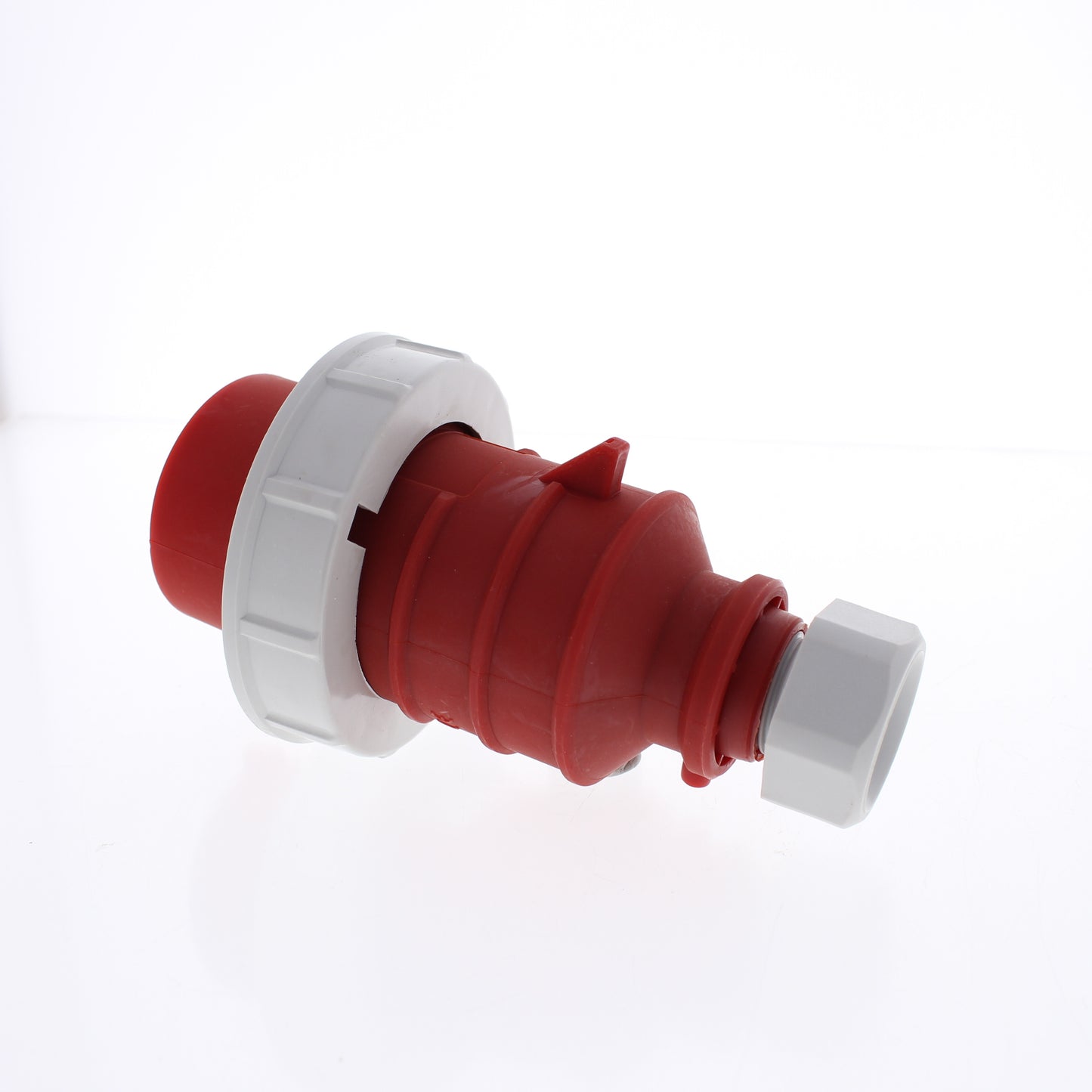 Hubbell C516P6W Red Watertight IEC309 Pin Sleeve Plug 16A 200/346V 240/415V 4P5W