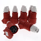 Hubbell 200-415V Red Pin & Sleeve Connector C-Series LC 3� 20A 200-415V 10-Pack