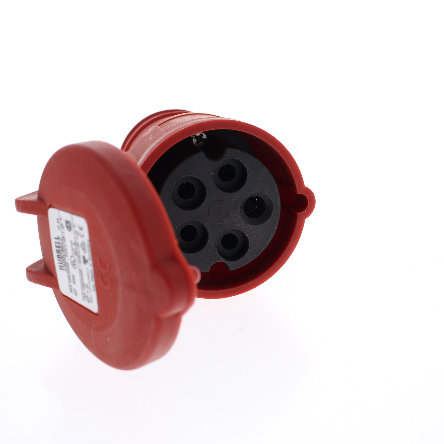 Hubbell 200-415V Red Pin & Sleeve Connector C-Series LC 3� 20A 200-415V 10-Pack