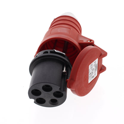 Hubbell Red Pin & Sleeve Connector C-Series LC 3� 20A 200-415V 4P5W C520C6SLC