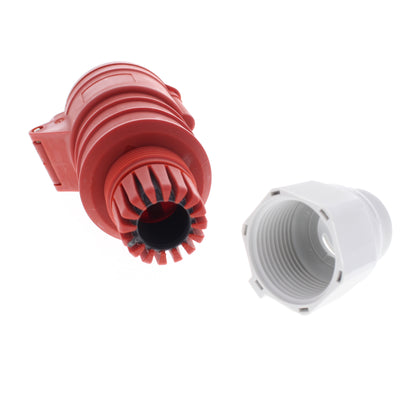 Hubbell Pin & Sleeve Connector C-Series LC 3� 20A 200-415V 4P5W BULK C520C6SLC