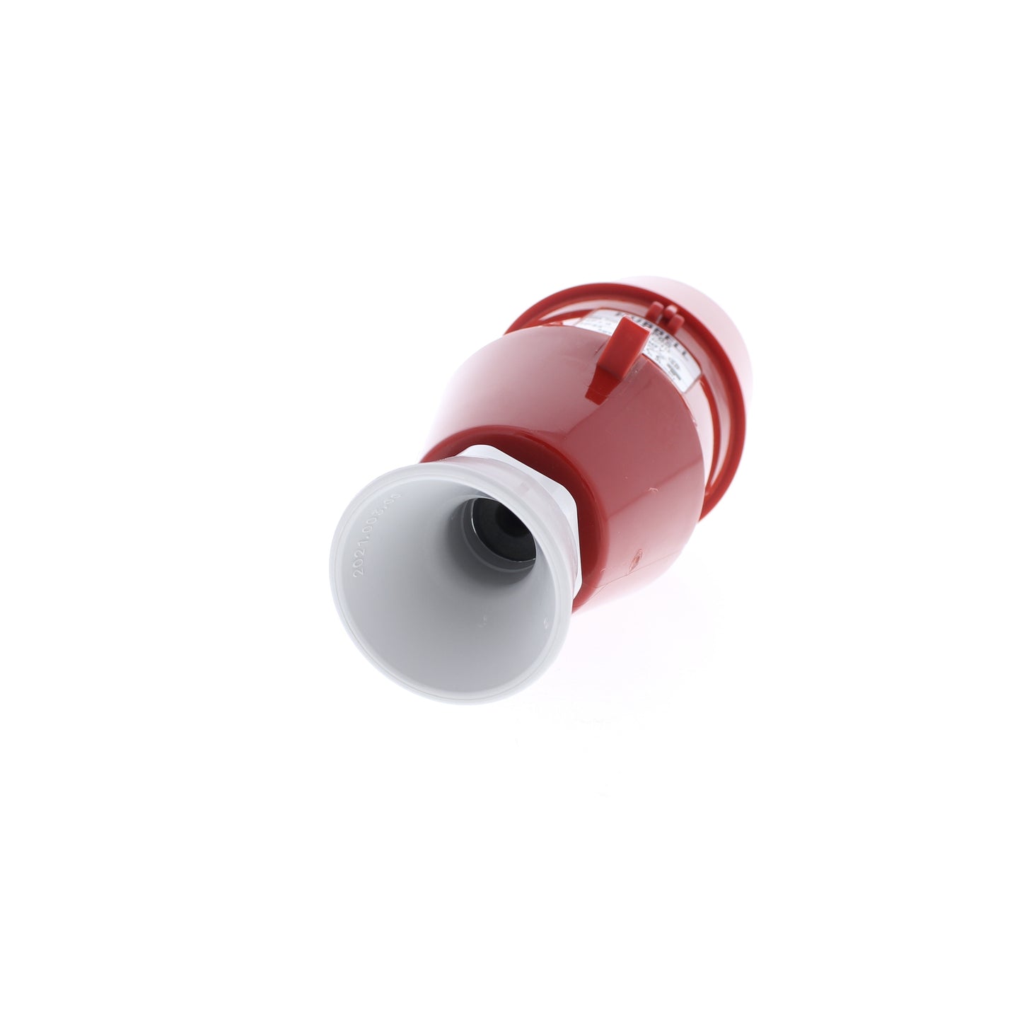 Hubbell Red Pin & Sleeve Male Plug Splashproof IP44 20A 200-415V 4P5W C520P6S