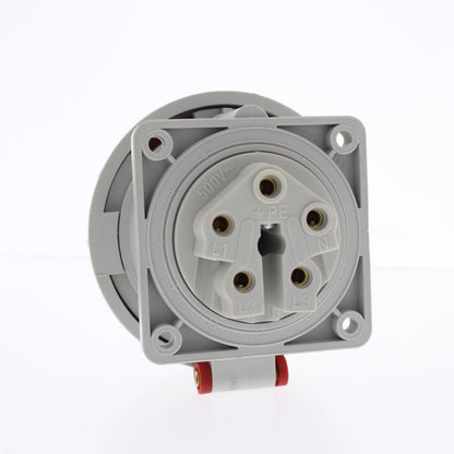 Hubbell C532R6W Watertight Pin & Sleeve Receptacle Outlet 32A 200/346V 240/415V