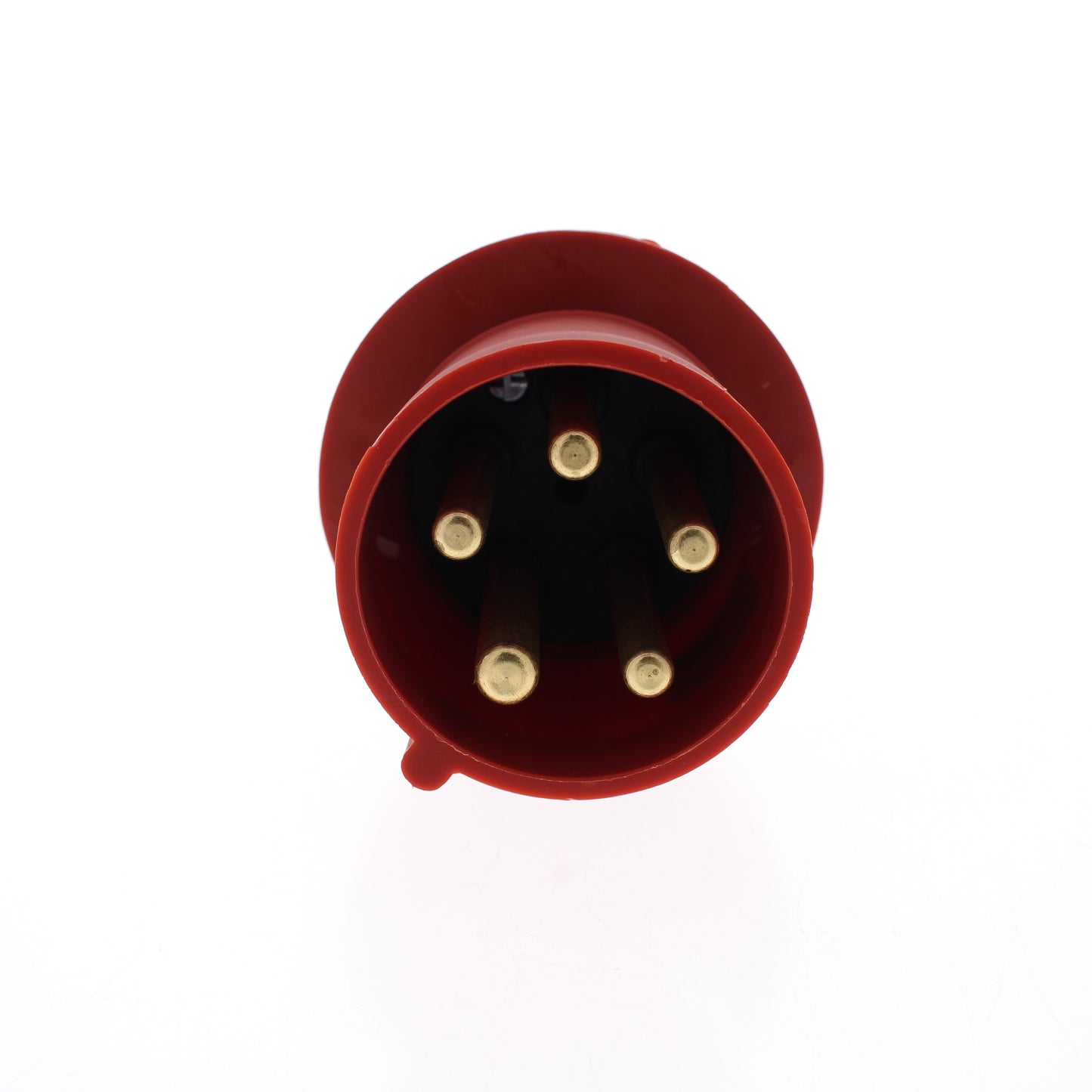 Hubbell Red Pin & Sleeve Plug Splashproof IP44 60A 200-415V 4P5W C560P6S