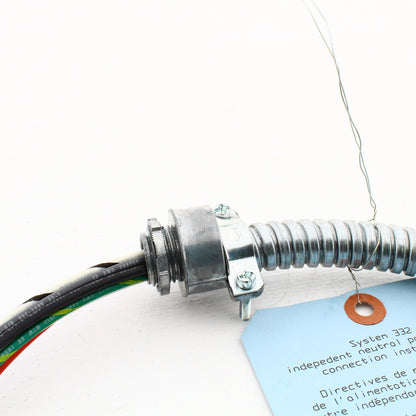 Hubbell 1 Ft Female ExtEnder Cable 12" Leads 332 Connexion System CEXT332FWL01