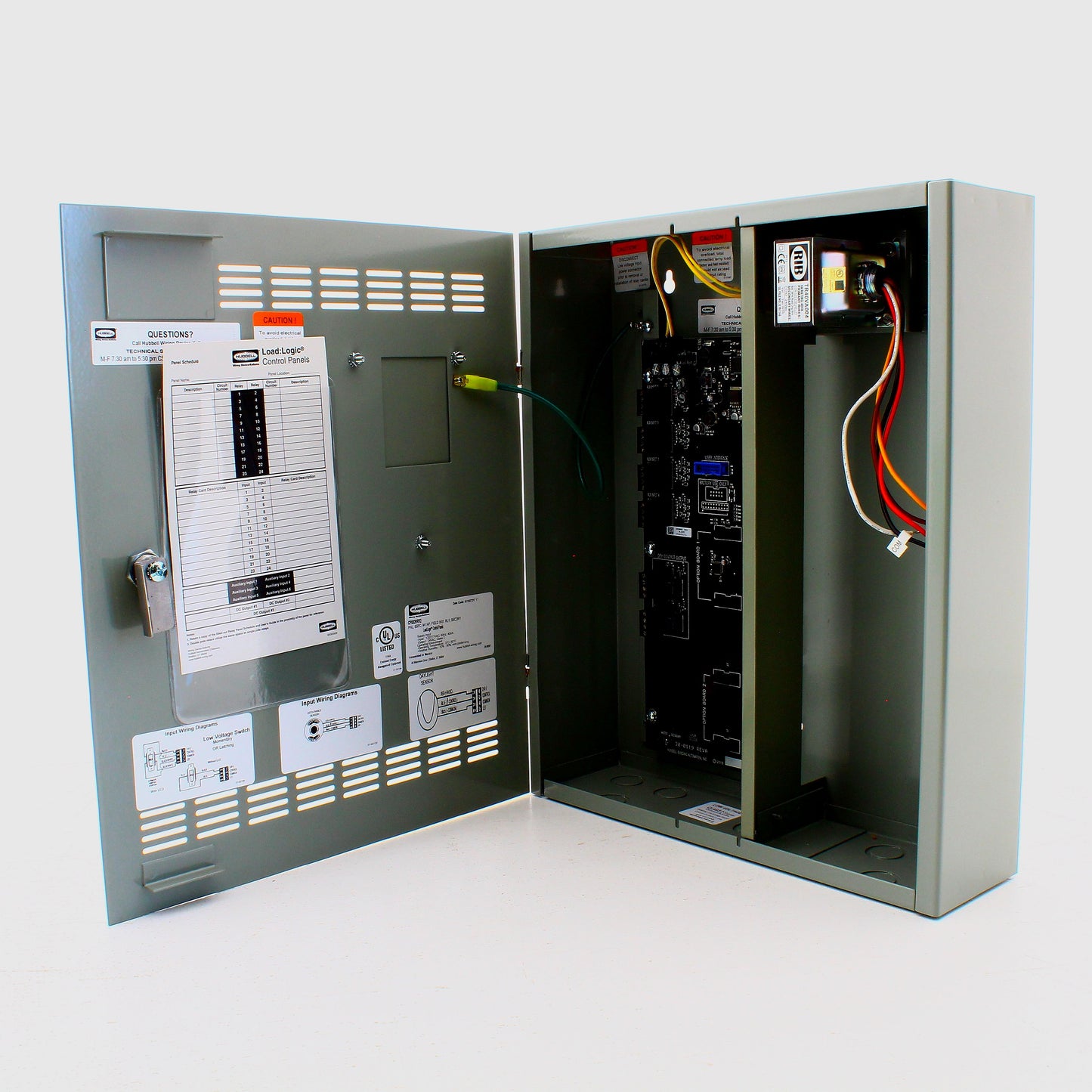 Hubbell Load:Logic Secondary Control Panel 8-Space 120/208/240/277V CP082RRR2
