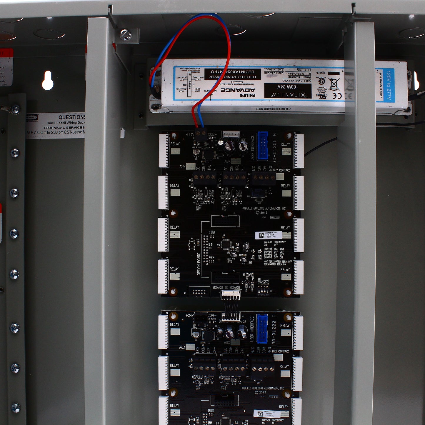 Hubbell Load:Logic Secondary Control Panel 16-Space 120/277V CP162RRR2
