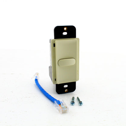Hubbell CPSD1LA Light Almond Dimming Switch for Load Control Panel 1-Button