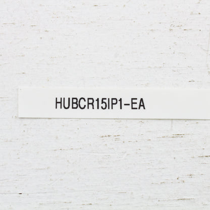 Hubbell Ivory Commercial Receptacle Outlet 15A 125V 8" Wire Leads CR15IP1