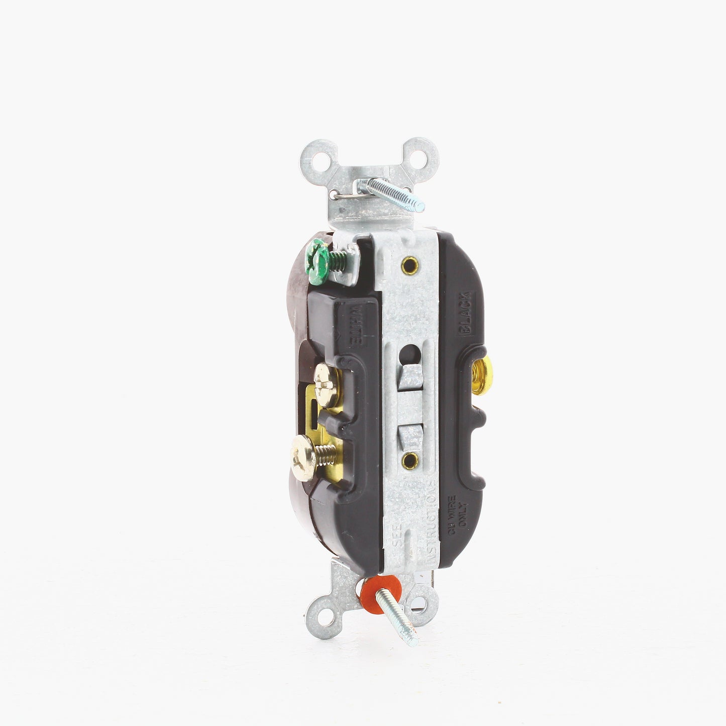 Hubbell Brown Commercial Duplex Receptacle Outlet Nema 5-15R 15A 125V CR15