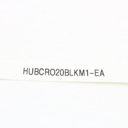 Hubbell Black Receptacle Outlet 20A 125V No Screws NO AUTOGROUND CRO20BLKM1