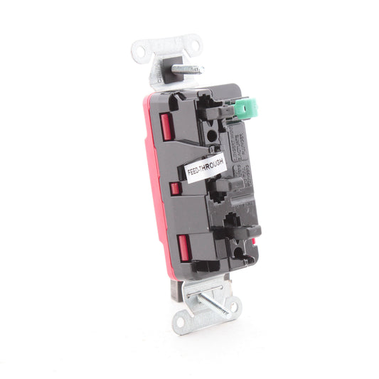 Hubbell CSB120ST Brown 20A Single Pole EdgeConnect� Toggle Light Switch Control
