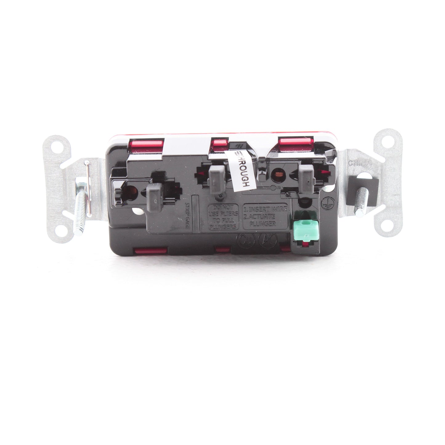 Hubbell CSB120ST Brown 20A Single Pole EdgeConnect� Toggle Light Switch Control
