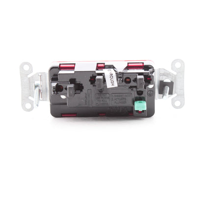 Hubbell CSB120ST Brown 20A Single Pole EdgeConnect� Toggle Light Switch Control