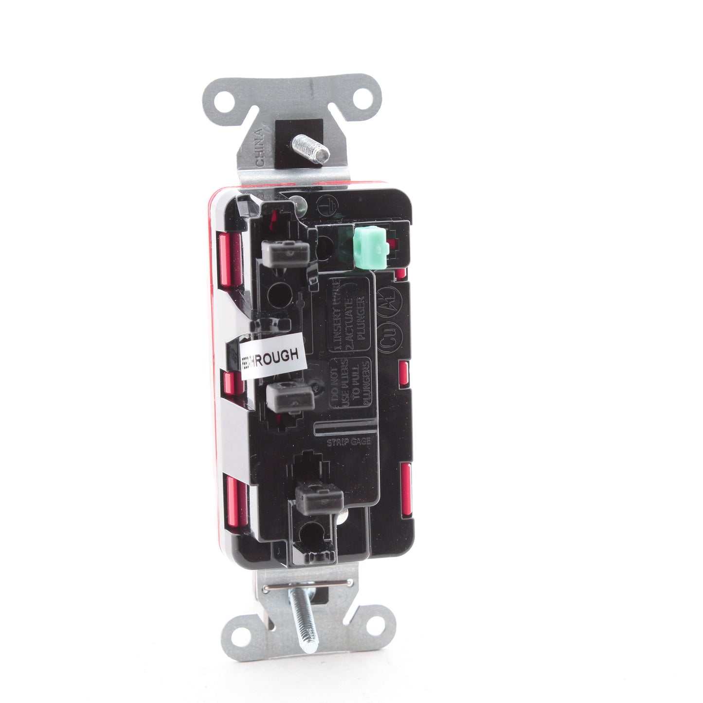 Hubbell CSB120STW White 20A Single Pole EdgeConnect� Toggle Light Switch Control