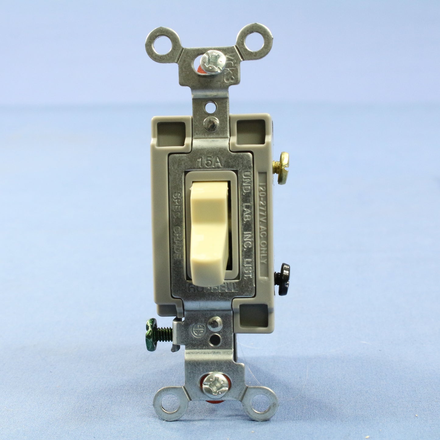 Hubbell CSB415I Ivory 4-Way Commercial Toggle Light Switches 15A 120/277V 10pcs