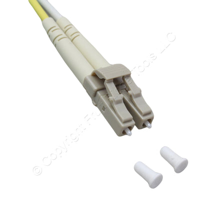 5 Hubbell Fiber Optic Patch Cords LSZH OM3 Cable Duplex MM LC-LC DFPCLCLCE2MMZ