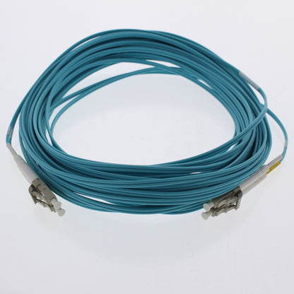 Hubbell Fiber Optic Patch Cord Plenum OM4 Duplex MM LC-LC 15m DFPCLCLCF15MM