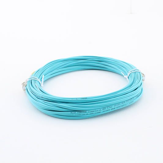 Hubbell Fiber Optic Patch Cord Plenum OM4 Duplex MM LC-LC 21m DFPCLCLCF21MM