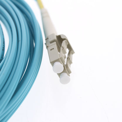 Hubbell Fiber Optic Patch Cord Plenum OM3 Duplex MM LC-SC 10m DFPCLCSCE10MM