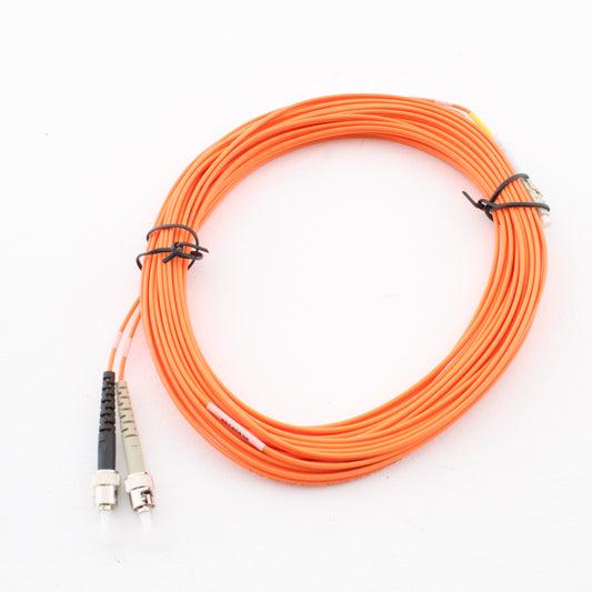 Hubbell Fiber Optic Patch Cord Plenum OM1 Cable Duplex MM LC-ST 10m