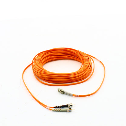 Hubbell Fiber Optic Patch Cord Plenum OM1 Cable Duplex MM LC-ST 20m