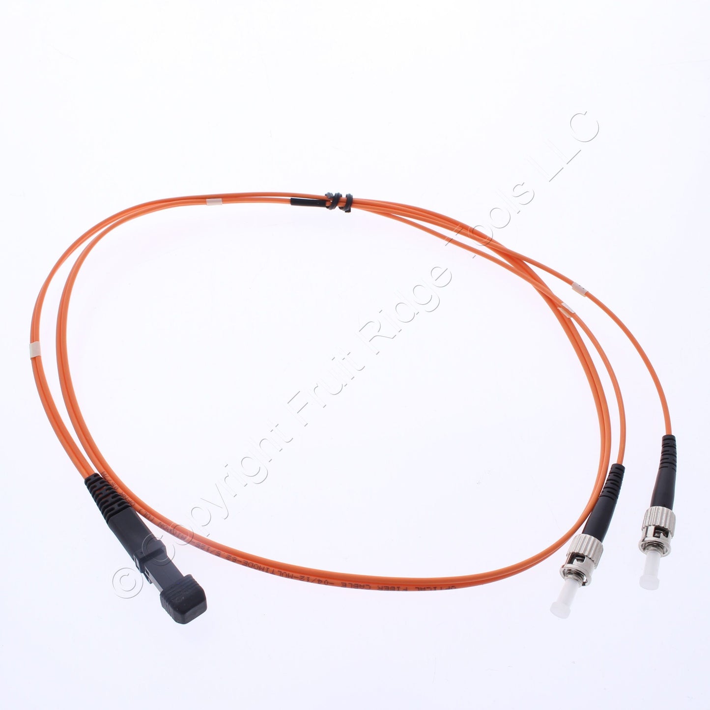 Hubbell Fiber Optic Patch Cord Plenum OM1 Cable Duplex MM MTRJ-ST 1m