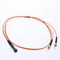 Hubbell Fiber Optic Patch Cord Plenum OM1 Cable Duplex MM MTRJ-ST 1m