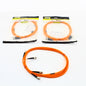 3 Hubbell Fiber Optic Patch Cords Plenum OM1 Cable Dupl MM ST-ST 5m DFPCSTSTC5MM