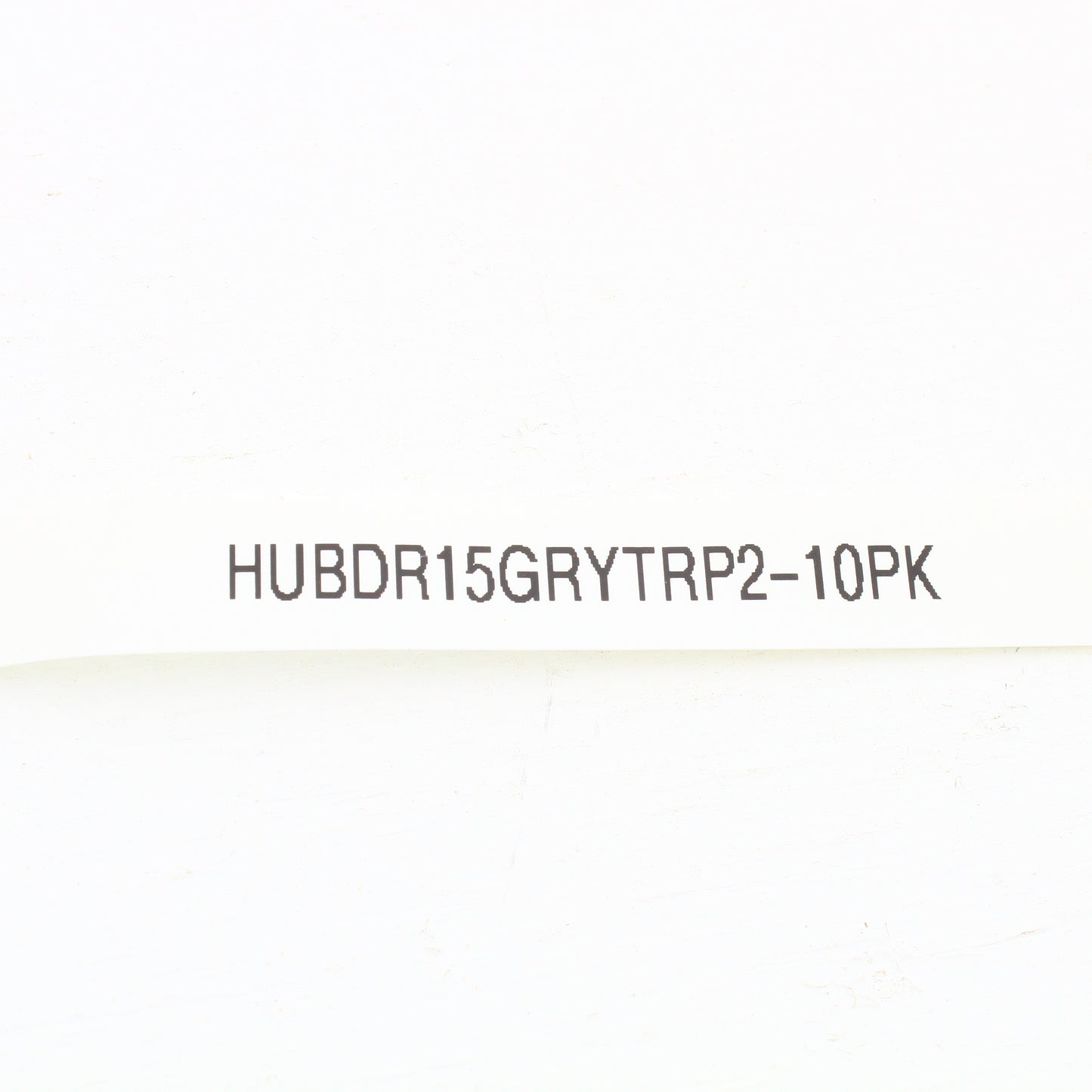 10 Hubbell Gray 15A TR Decorator Outlets 5-15 w/ 6.5" Stranded Leads DR15GRYTRP2