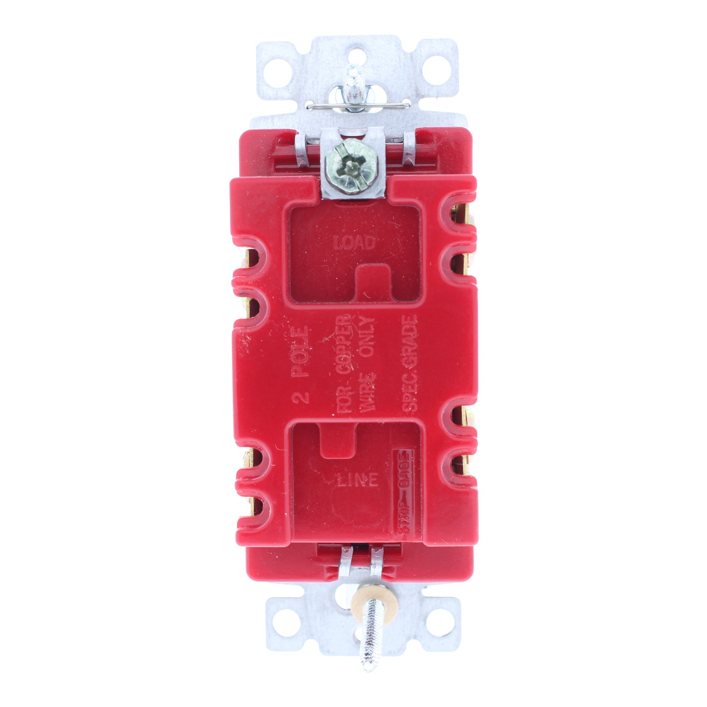 Hubbell DS220AL Almond Double Pole Decorator Rocker Switch 20A Spec Grade 10pcs