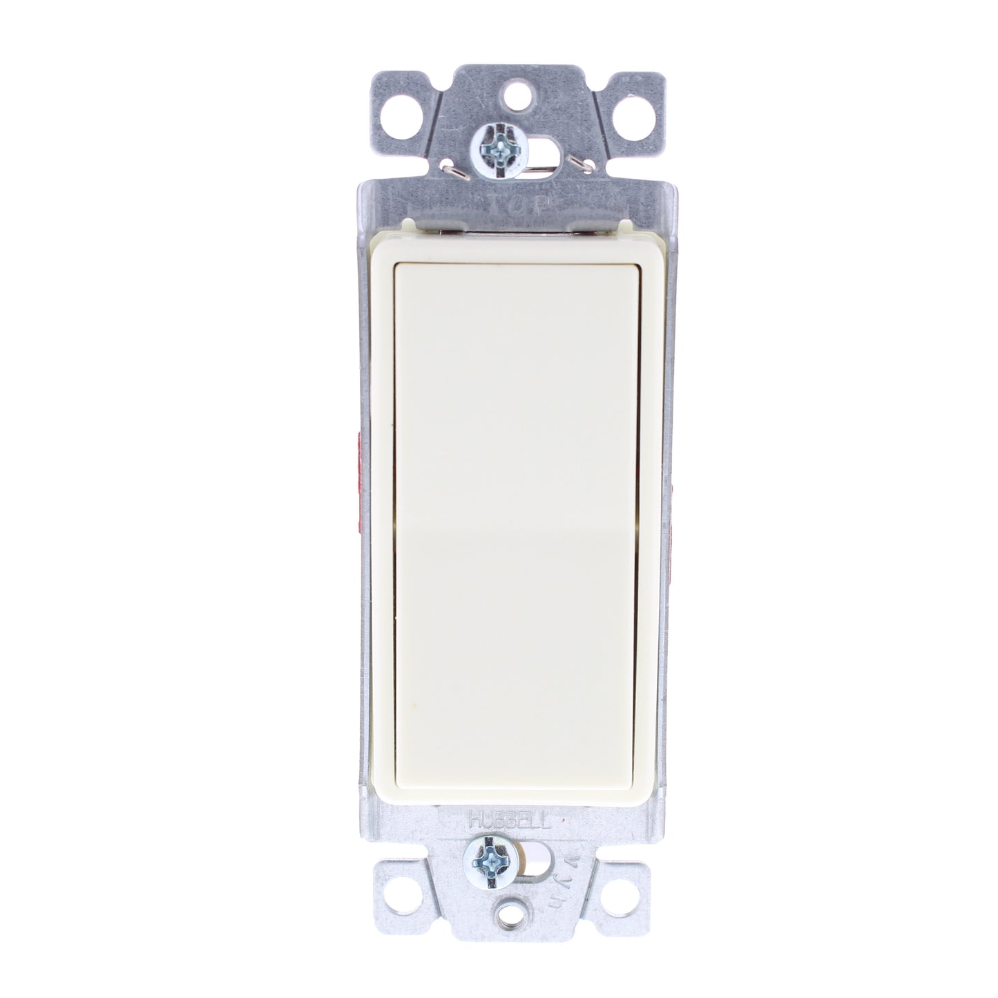 Hubbell DS420AL Almond 4-Way Decorator Rocker Light Switch Spec Grade 20A 10pcs